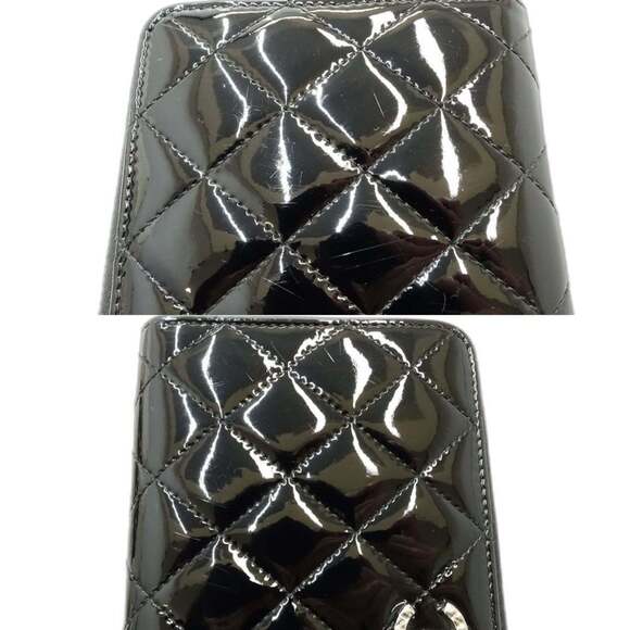 CHANEL Black Leather Wallet